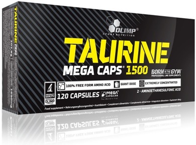 OLIMP TAURINE 120 MEGA CAPS TAURYNA MEGA DAWKA