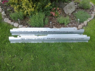 Поріг правий лівий vw golf iv 97-05r 5d новий germany фото №1