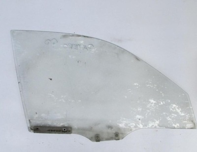 Mitsubishi pajero скло двері правий перед фото №1