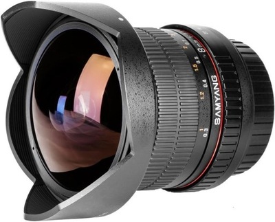Obiektyw Samyang Canon EF 8mm F3.5 UMC Fish-Eye CS II