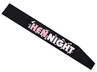 Szarfa na Wieczór Panieński Hen Nigh