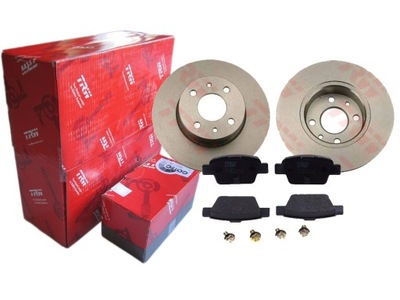 DISCS + PADS TRW REAR ALFA ROMEO MITO - milautoparts-fr.ukrlive.com