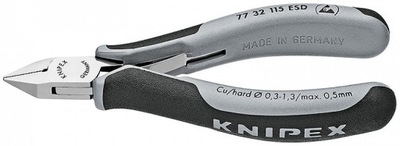 Szczypce tnące boczne Knipex 77 32 115 ESD