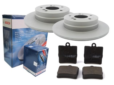 DISCS + PADS BOSCH REAR MERCEDES C W203 SLK R171 - milautoparts-fr.ukrlive.com