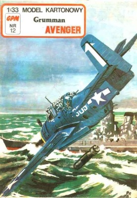 GPM nr 12 Samolot F2A-2 AVENGER