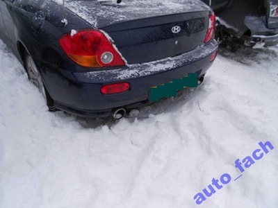 Hyundai coupe 02-07 крышка багажника задняя задняя комплектная uc фото №1