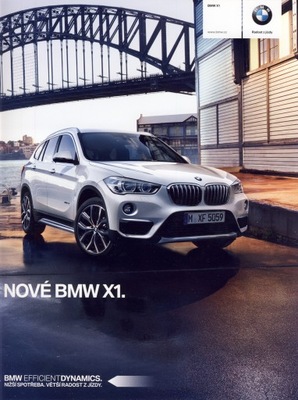 BMW X1 prospekt 2015 Czechy 
