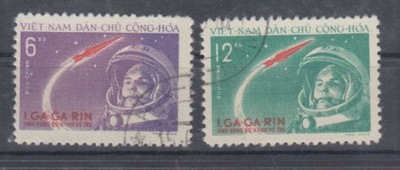 T0780 Wietnam Północny Mi 166-167 kas Kosmos