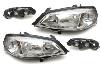 OPEL ASTRA G II 98-, LAMP LAMP NEW CONDITION LEFT+RIGHT SET - milautoparts-fr.ukrlive.com