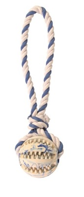 TRIXIE - Piłka ze sznurkiem dentafun 7cm