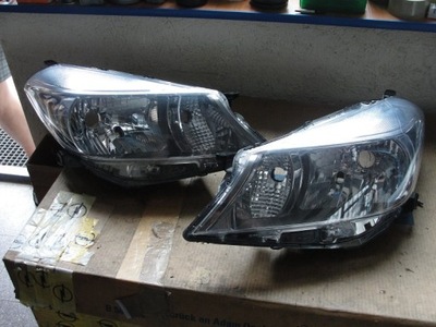 Лампа левая левый перед передняя toyota yaris iii фото №1