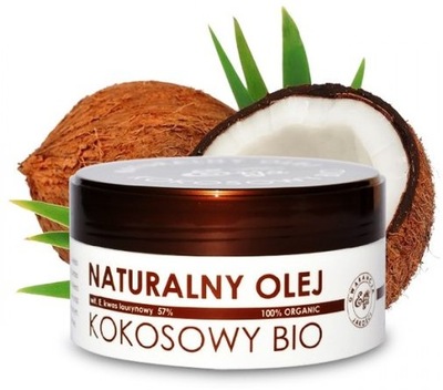 ETJA Naturalny olej kokosowy BIO twarz ciało włosy