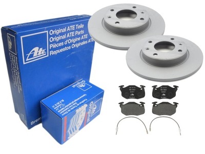 ATE 24.0110-0187.1 DISC BRAKE + ATE 13.0460-3911.2 SET PADS HAMULCOWYCH, BRAKES TARCZOWE - milautoparts-fr.ukrlive.com