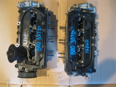 Головка audi q5 q 5 8r0 3.0 tdi права фото №1