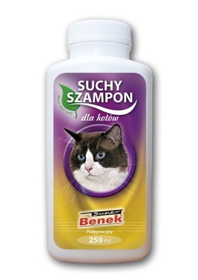 Suchy szampon dla kota Super Benek 250 ml 250 g