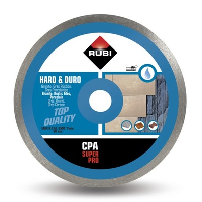 RUBI CPA 180 SUPERPRO TARCZA DIAMENTOWA