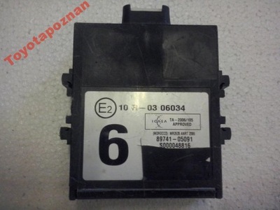 Avensis t27 реле модуль 89741-05091 фото №1