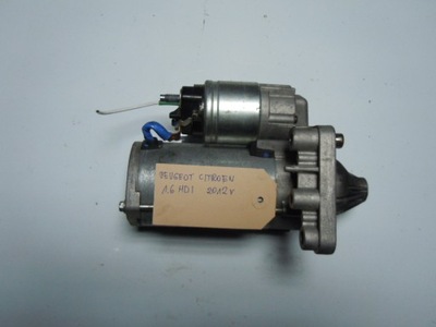 STARTER PEUGEOT CITROEN 1,6 HDI 9801676680-00 - milautoparts-fr.ukrlive.com