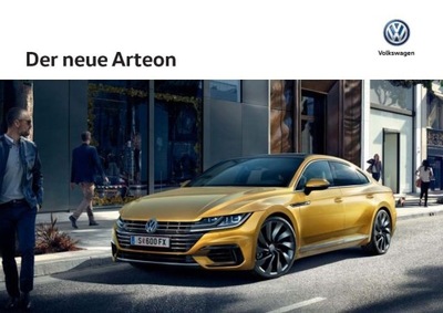 Volkswagen Vw Arteon prospekt 2017 Austria wyd.1 