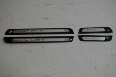 Накладка порог накладки audi a4 allroad 8k0 b8 fl фото №1