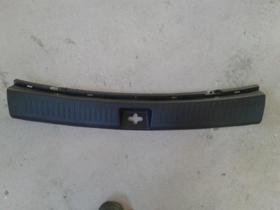 Kia carens iv 2013-17r захист заглушка накладка поперечина na pas задній фото №1