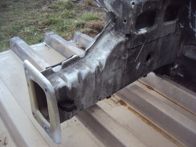 Fiat doblo 01 лонжерон правая шток рычаг фото №1