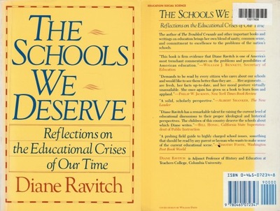 THE SCHOOLS WE DESERVE - Diane Ravitch