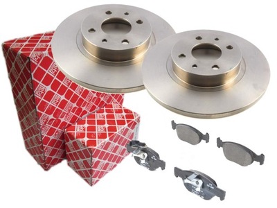 DISCS + PADS FEBI FRONT FIAT BRAVO BRAVA MAREA - milautoparts-fr.ukrlive.com