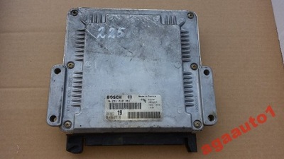 Блок управления бортовой компьютер peugeot 406 0281010361 фото №1