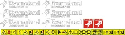 NAKLEJKI AGREGAT Kverneland