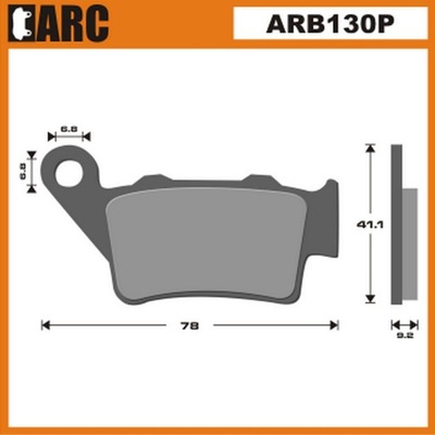 SABOTS DE FREIN DE FREIN AVANT HONDA CB500 FX650 NX650 - milautoparts-fr.ukrlive.com