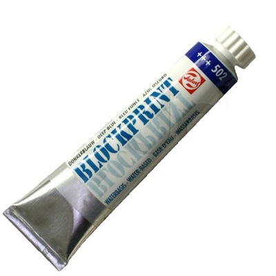 Talens Blockprint Farba graficzna 20ml 502 Deep Bl