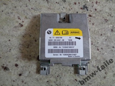 Bmw e60 e61 модуль подушек подушка безопасности 6942100 фото №1