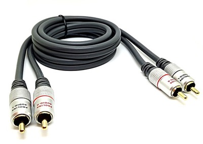 Przyłącze kabel CHINCH 2x RCA - 2xRCA 1,2m PROLINK