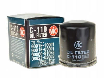 TOYOTA PRIUS 03-09 1.5I FILTER OILS VIC JAPAN L-CA - milautoparts-fr.ukrlive.com