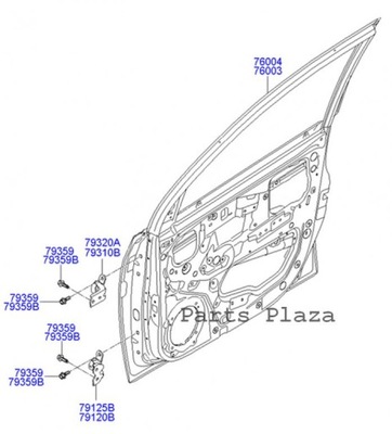 ORIGINAL PORTIÈRE AVANT AVANT DROITE HYUNDAI I10 07-13 - milautoparts-fr.ukrlive.com