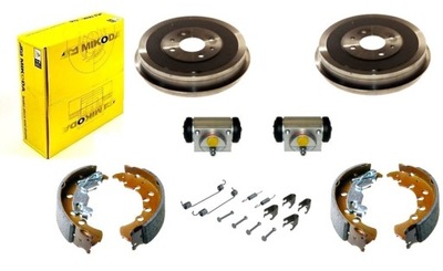 BEBNY BRAKE SHOES CYLINDERS SPRINGS OPEL CORSA D , ADAM 203MM - milautoparts-fr.ukrlive.com