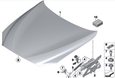 SET FRONT M-PACKAGE BMW F06 F12 F13 ORIGINAL - milautoparts-fr.ukrlive.com