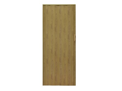 Drzwi harmonijkowe 001P JASNY DĄB MAT G - 100 cm