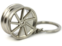 Brelok breloczek felga Vossen CVT srebrny mat