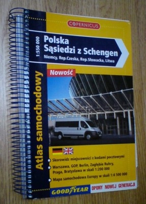 POLSKA I SĄSIEDZI atlas 2008 r.