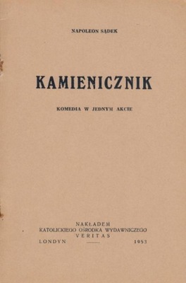 NAPOLEON SĄDEK KAMIENICZNIK / Londyn 1953