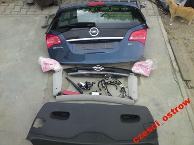 Opel meriva b ii крышка багажника задняя задняя фото №1