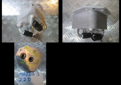 Радіатор оливи mazda 3 iii 2,2d фото №1