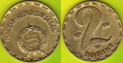 Węgry - 2 Forint 1983 r.
