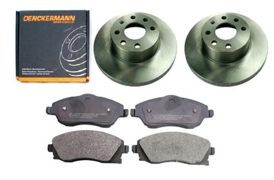 DISCS PADS OPEL CORSA C 1.0 1.2 FRONT 240MM SET FULL - milautoparts-fr.ukrlive.com