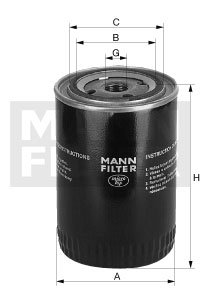 MANN FILTRE HUILES W940/20 LINDE SÉRIE H10 VW DIESEL - milautoparts-fr.ukrlive.com