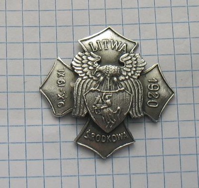 odznaka Litwa Środkowa 9.X.-19.XI.1920