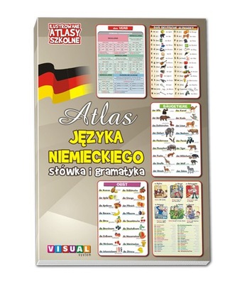 Ilustrowany atlas szkolny. Atlas języka niemieckiego VISUAL SYSTEM