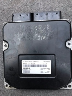 Mercedes c w203 бортовий комп'ютер двигуна 271153979 фото №1